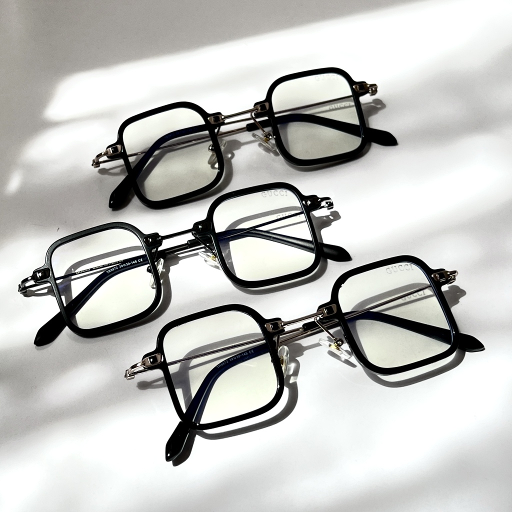 عینک طبی با عدسی بلوکات مدل Moca-Crec-Tra