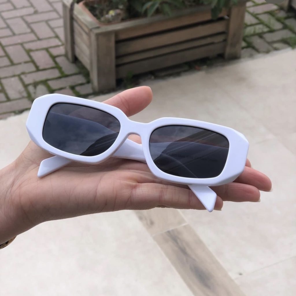 عینک آفتابی سفید رنگ مدل Geo-3941-Wht