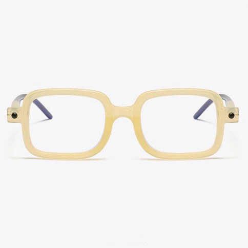 عینک با عدسی بلوکات مدل 86512-Ylo