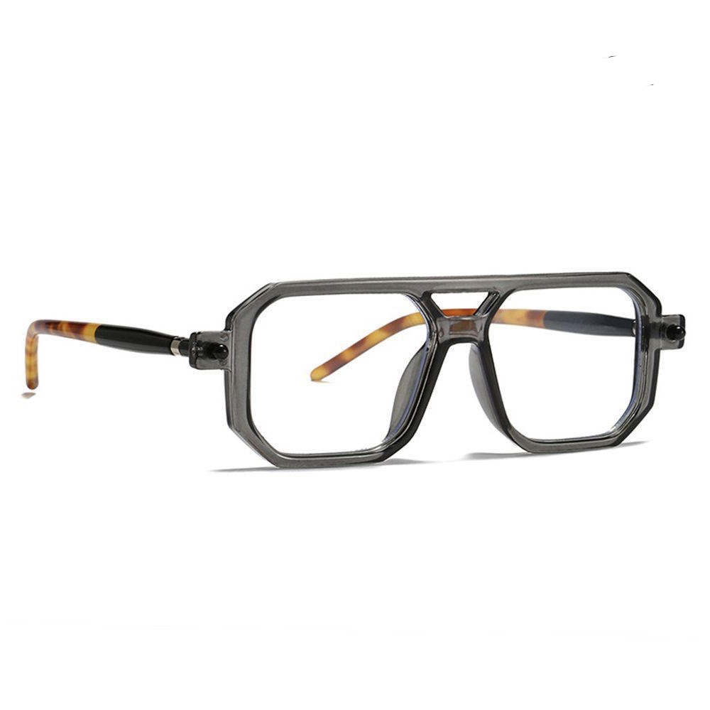 فریم عینک طبی با عدسی بلوکات مدل 86582-Gry