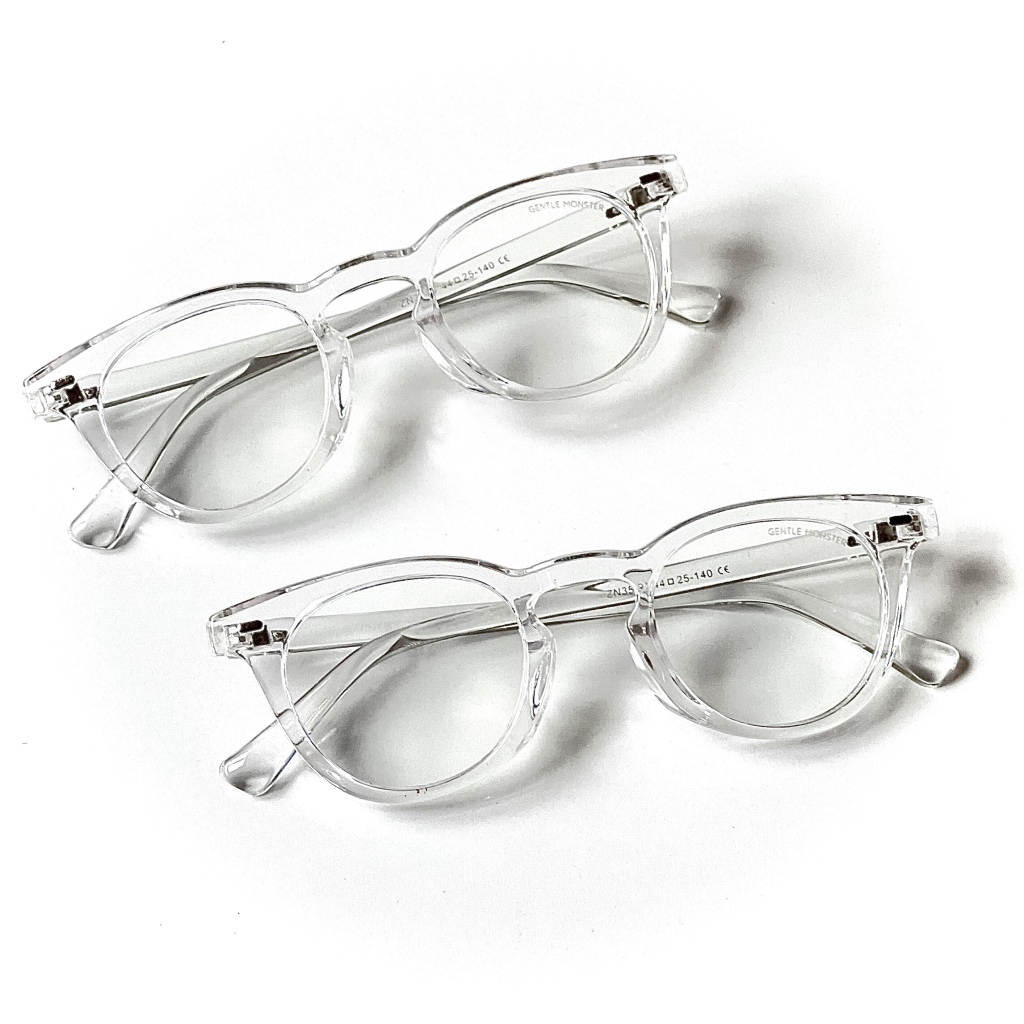 فریم عینک طبی با عدسی بلوکات مدل Gmt-Zn-3595-Tra