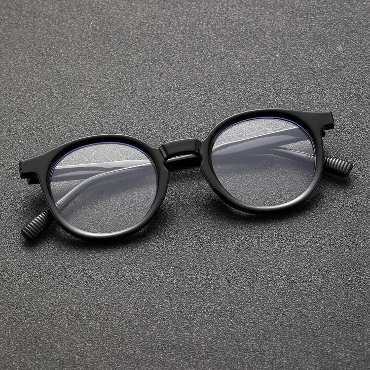فریم عینک طبی با عدسی بلوکات مدل Zn-3615-C4-Blc