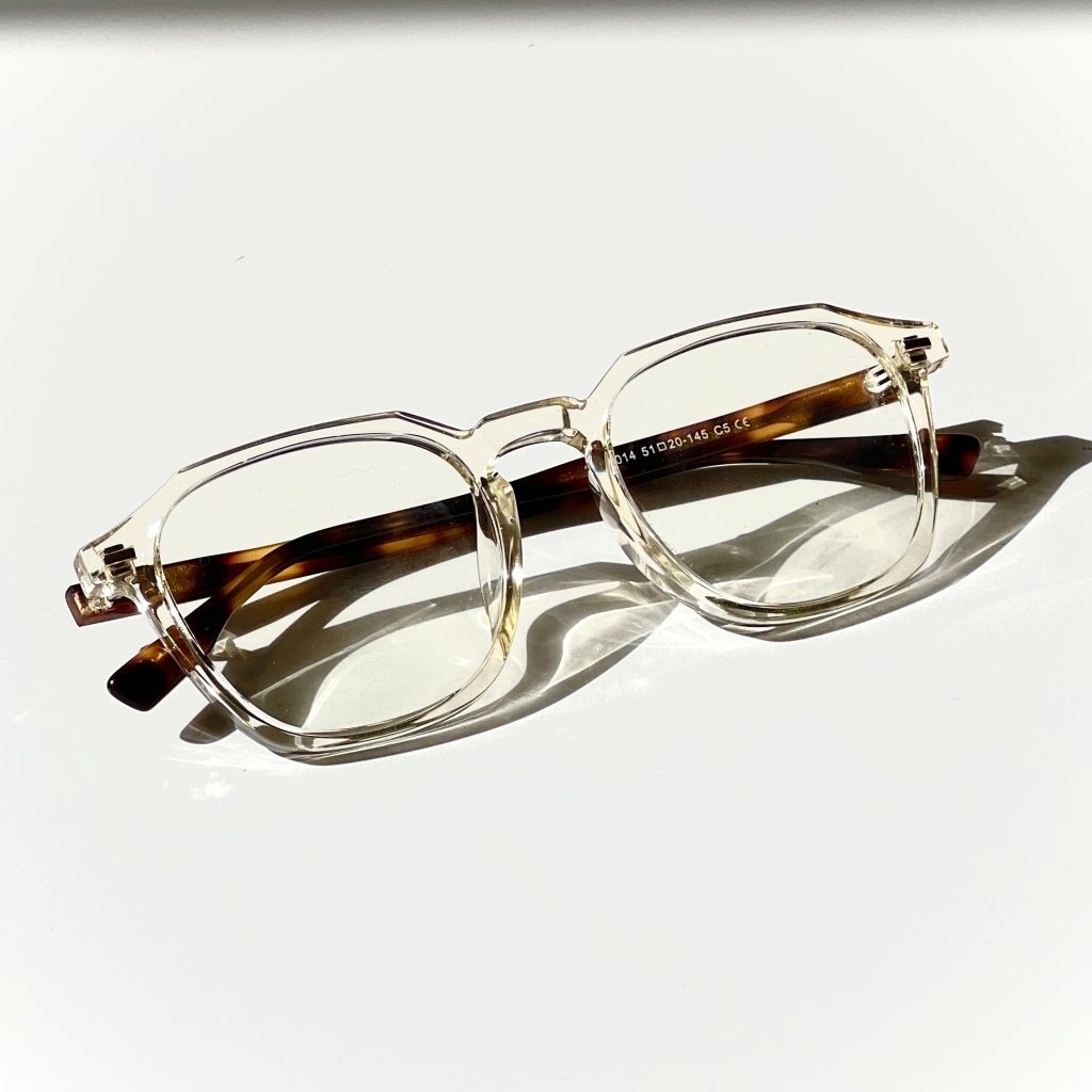 فریم عینک طبی با عدسی بلوکات مدل 72014-C5-Leo