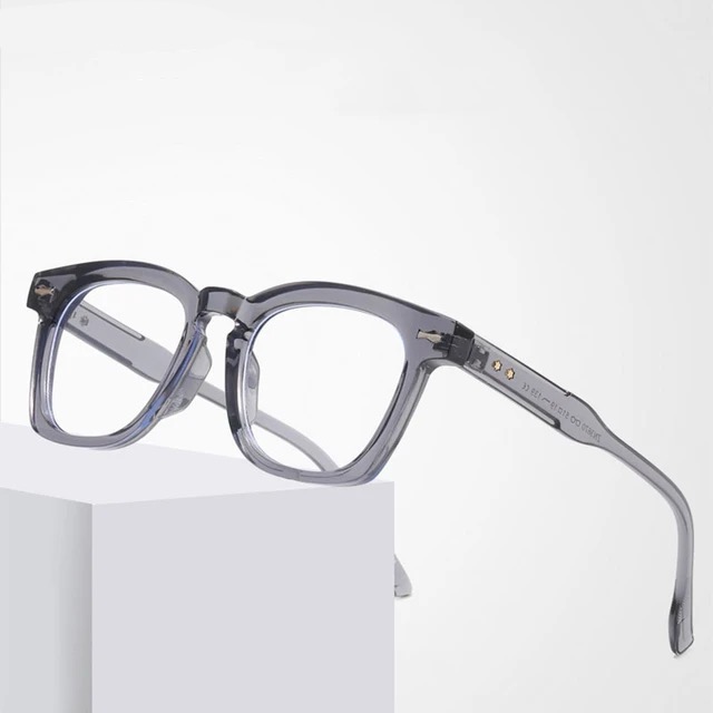 فریم عینک طبی با عدسی‌بلوکات مدل Zn-3670-C6-Gry