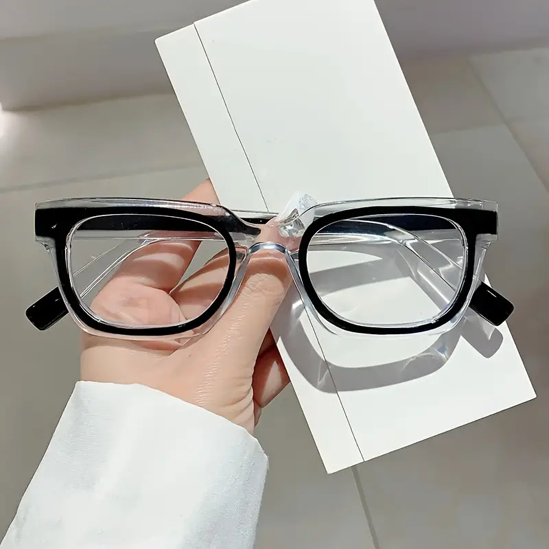 فریم عینک طبی پرادا با عدسی بلوکات مدل 89137-Blc-Tra فریم عینک طبی زنانه, فریم عینک طبی مردانه,