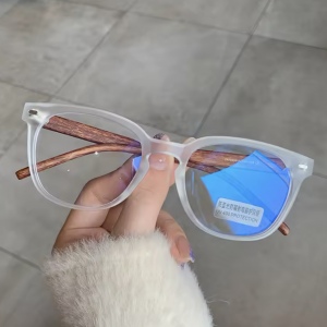 فریم عینک طبی با عدسی بلوکات مدل Tr-75235-Tra