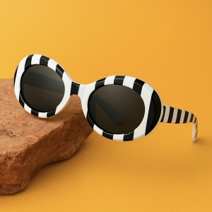 عینک آفتابی مدل Zn-3569-C3-Blc-wht