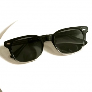 عینک آفتابی پلاریزه دسته سیم مدل A-218-Blc-Gry