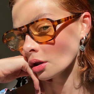 عینک 13103-C1-Leo-Orng عینک زنانه, عینک مردانه, عینک شب 6.7yo