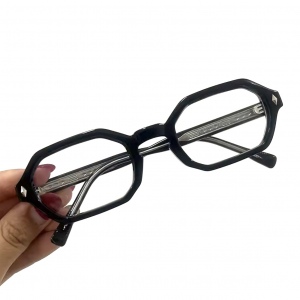 عینک طبی بلوکات محافظ چشم آلبرت وگ مدل Sz-8101-C5 Acetate Blue Control