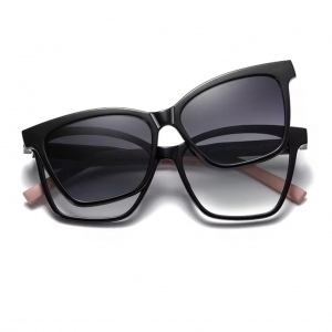 عینک کاوردار Cg-7704-C1-Blc-Pnk عینک طبی آفتابی زنانه,