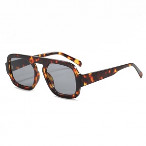 عینک T-13138-C1-Leo-Gry عینک زنانه, عینک مردانه, عینک پلنگی عدسی سبز 6.7yo