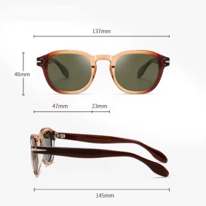عینک آفتابی پلاریزه آلبرت ووگ مدل S-31129-C4-Leo Acetate Avantgarde Visionary
