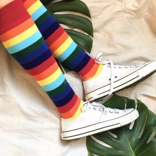 جوراب زیر زانو Rainbow