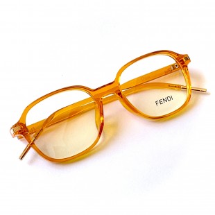 فریم عینک طبی با عدسی بلوکات مدل S32054-Orng