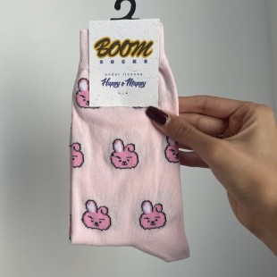 جوراب‌ ساقدار طرح Rabbit