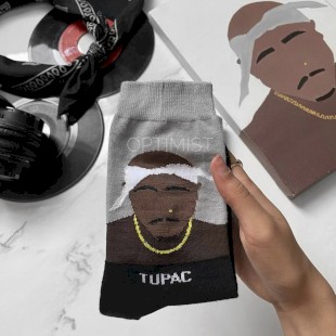 جوراب‌ ساق‌دار طرح Tupac