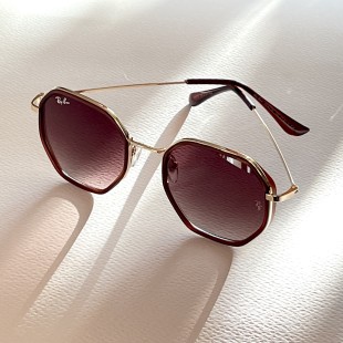 عینک آفتابی مدل Hexa-19200-Brn