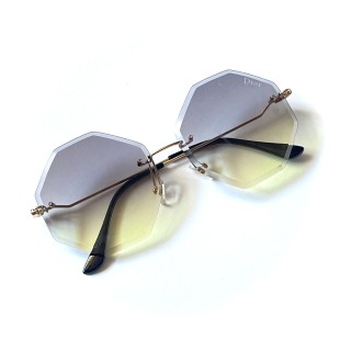 عینک فریملس زنانه مدل Di-Grn