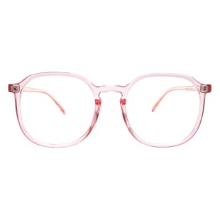 فریم عینک طبی با عدسی‌بلوکات مدل Tr-8554-Pnk