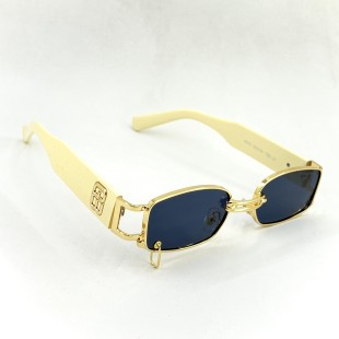 عینک آفتابی با دسته کرم رنگ مدل Gw-002-8032-Bge