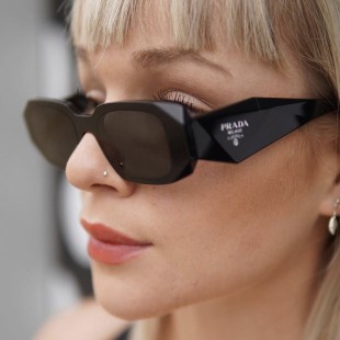 عینک آفتابی مشکی مدل Geo-3941-Blc