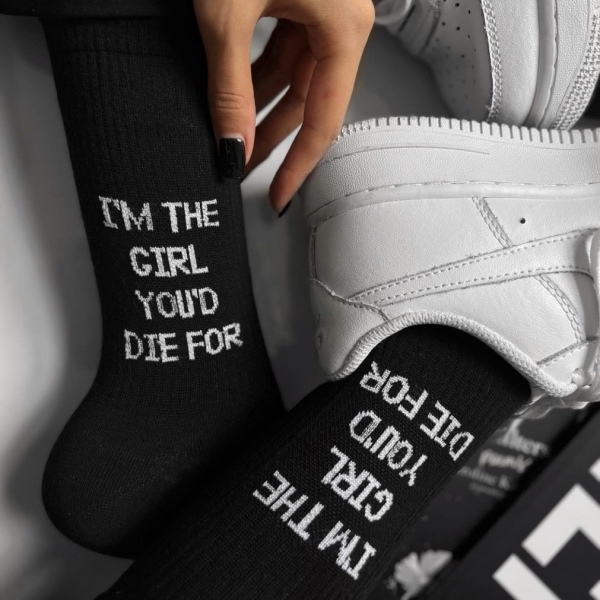 جوراب‌ ساق‌دار مشکی کد Girl-Blc