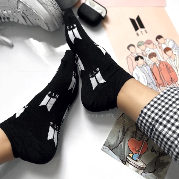 جوراب‌ مچی طرح BTS