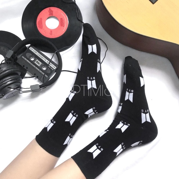 جوراب‌ ساق‌دار مدل Bts-Blc