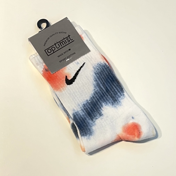 جوراب‌ اسپرت ساق‌دار ابر و بادی مدل  Nik-wht