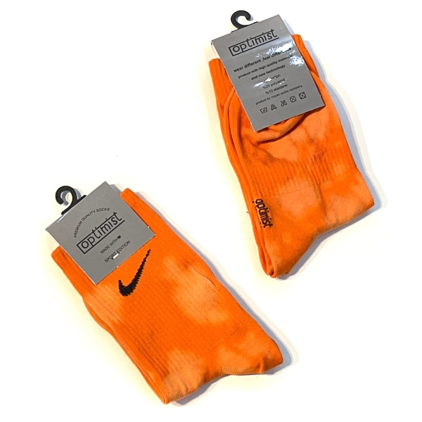 جوراب‌ اسپرت ساق‌دار ابر و بادی مدل  Nike-Wht