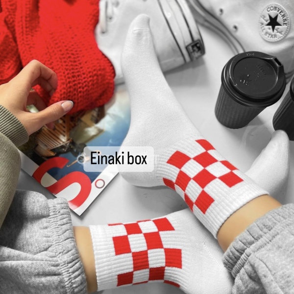 جوراب‌ اسپرت خط دار کد W&R