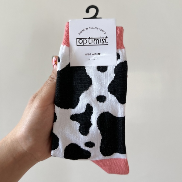 جوراب‌ ساق‌دار مدل Cow