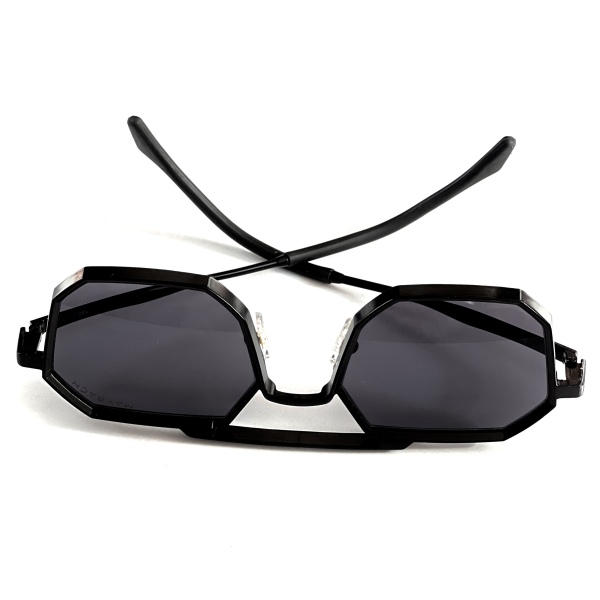 عینک آفتابی با فریم مشکی مدل 2186-Blc