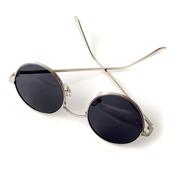 عینک آفتابی با فریم نقره‌ای مدل 5219-Wht