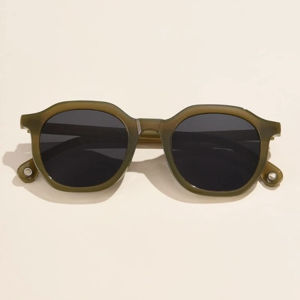 عینک آفتابی زیتونی‌رنگ مدل Zn-3580-Olv