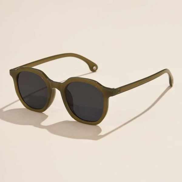 عینک آفتابی زیتونی‌رنگ مدل Zn-3580-Olv
