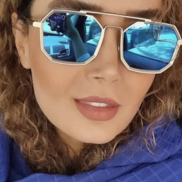 عینک آفتابی با عدسی جیوه‌ای مدل 2186-Wblc