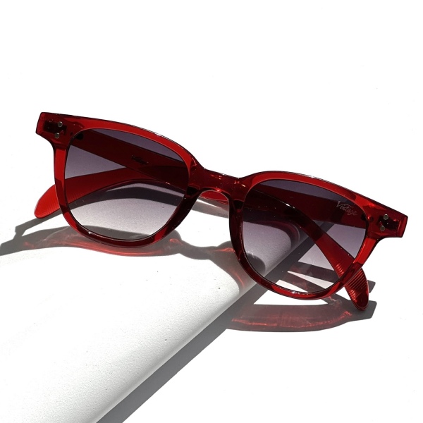 عینک آفتابی زرشکی رنگ مدل Zn-3597-Maroon