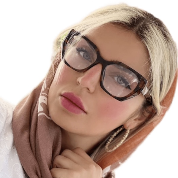 فریم عینک طبی با عدسی بلوکات مدل Milano-Leo