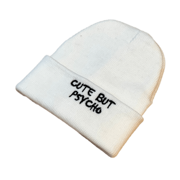 کلاه بافتنی مدل Cute-Wht