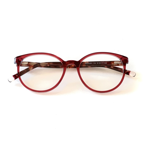 فریم طبی و عینک شب مدل Rga-081-C4-Red