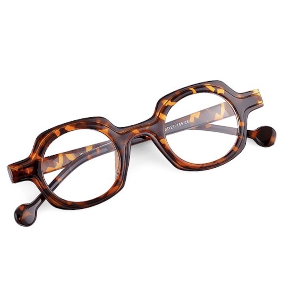 فریم عینک طبی با عدسی بلوکات مدل Zn-3594-C1-Leo