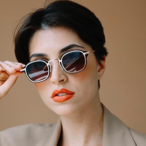 عینک آفتابی مدل Hexa-5158-2504-Gblc عینک فلزی زنانه | عینک فلزی مردانه