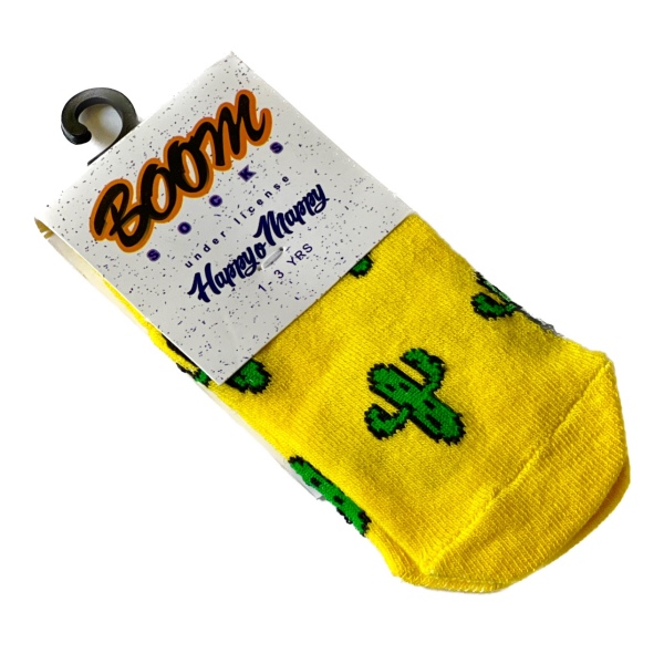 جوراب‌ مچی بچه‌گانه ۱ تا ۳ سال طرح کاکتوس Ylo