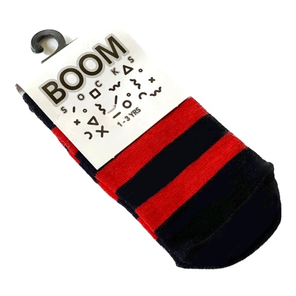 جوراب‌ مچی بچه‌گانه ۱ تا ۳ سال قرمز و مشکی Ylo