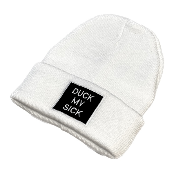 کلاه بافت مدل Duck-Wht