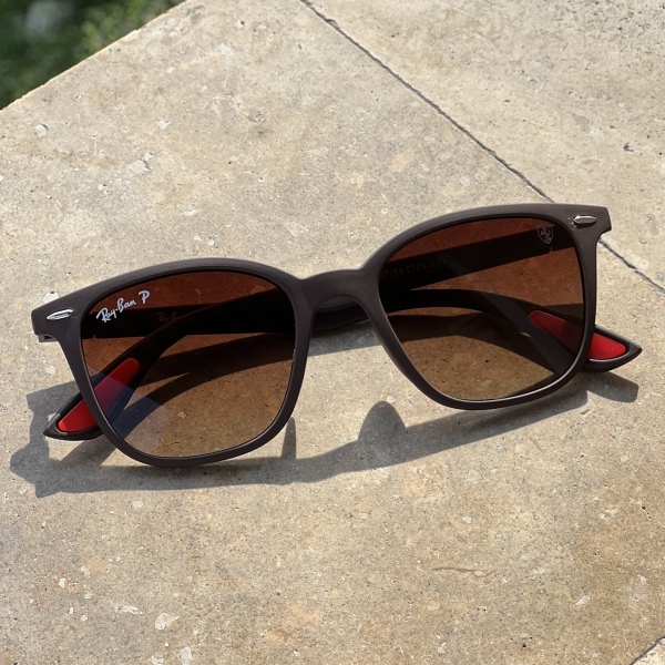 عینک آفتابی پلاریزه قهوه‌ای مدل P-4297-Brn