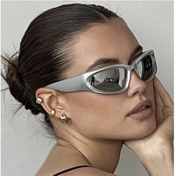 عینک بالنسیاگا آفتابی عدسی جیوه‌ای مدل Y2k-Mir