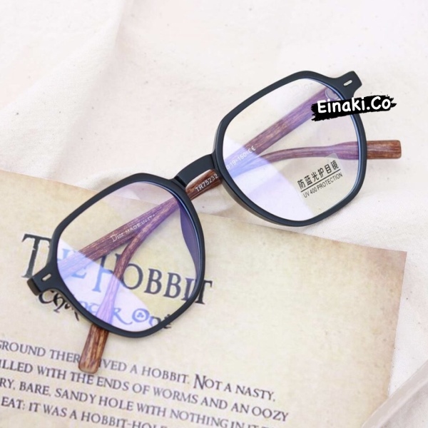 فریم عینک طبی با عدسی بلوکات مدل Tr-75232-Blc